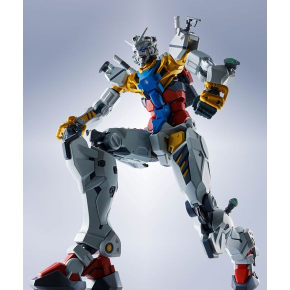 Bandai Metal Robot Spirits Mobile Suit Gundam GQuuuuuuX White Gundam Action Figure