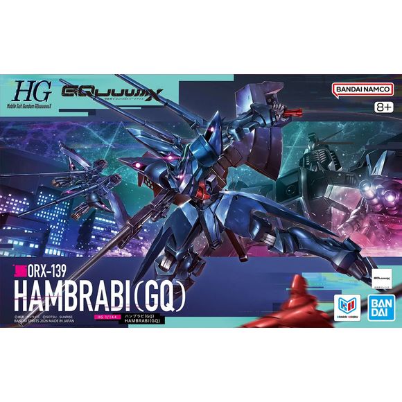Bandai Hobby GQuuuuuuX Hambrabi (GQ) HG 1/144 Scale Model Kit