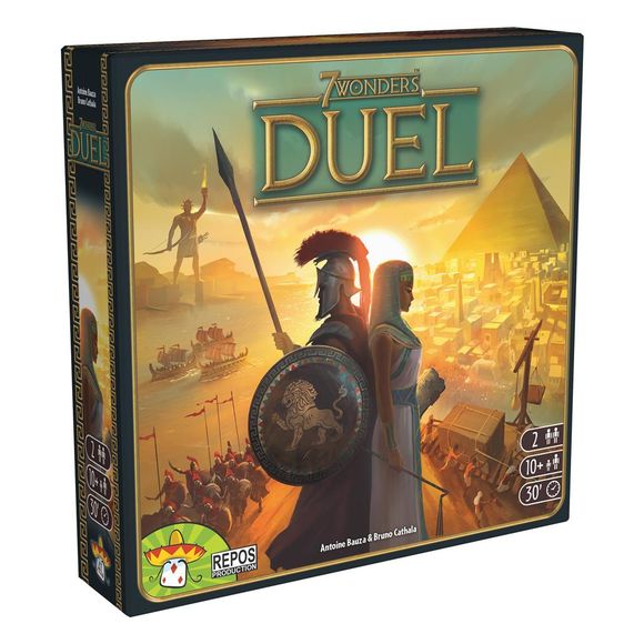7 Wonders: Duel Two Player Strategy Board Game