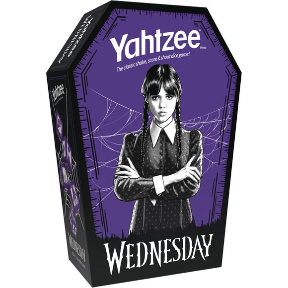 Wednesday Edition Yahtzee Dice Game