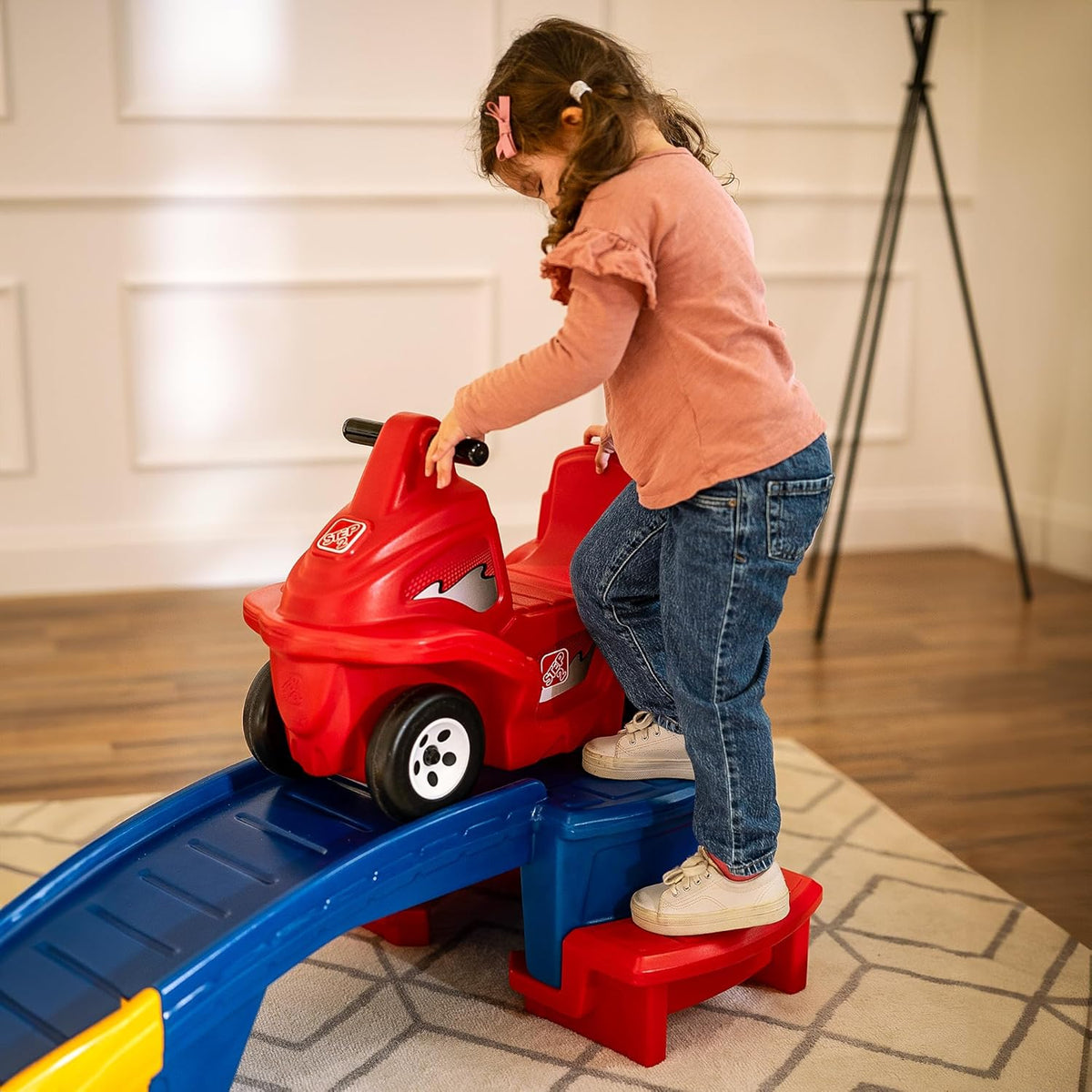 Up & Down Roller Coaster Kids Ride On Toy