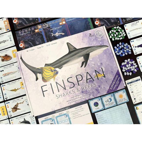 Stonemaier Games: Finspan Sharks & Reefs Expansion