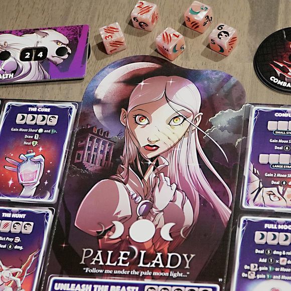 Dice Throne Hero Pack - Pale Lady