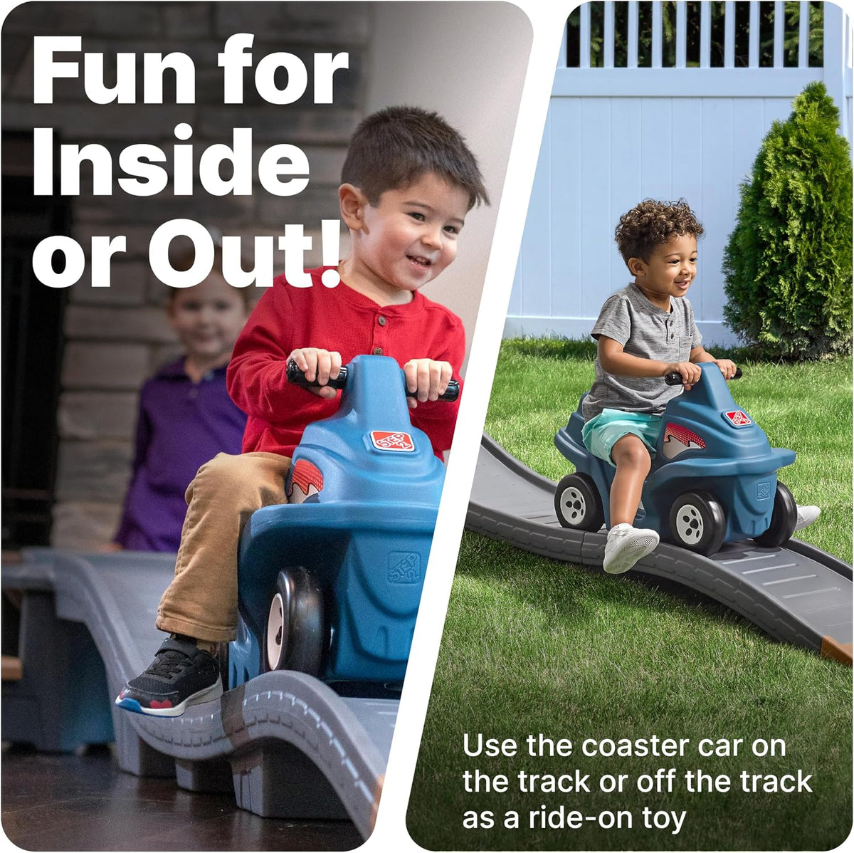 Up & Down Roller Coaster Kids Ride On Toy